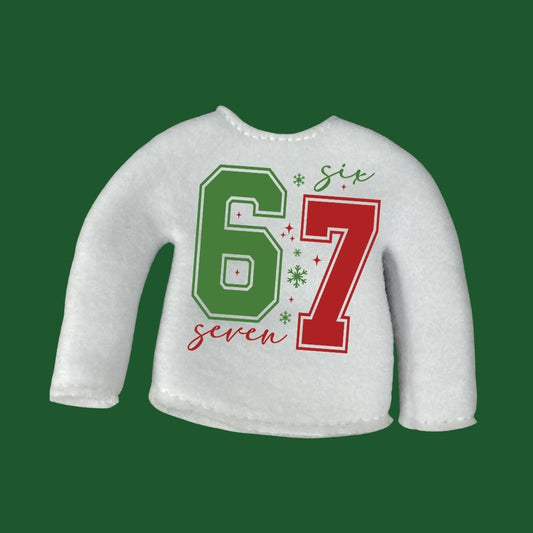 Bold Six Seven Elf Sweater – Tiny Trend, Big Laughs!