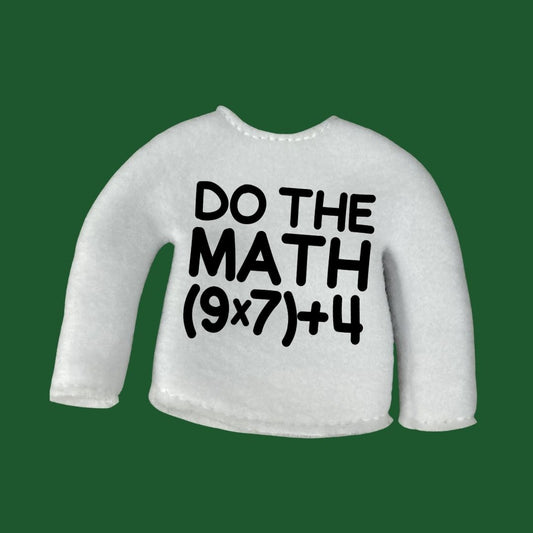 Do the Math Six Seven Elf Sweater – Tiny Trend, Big Laughs!
