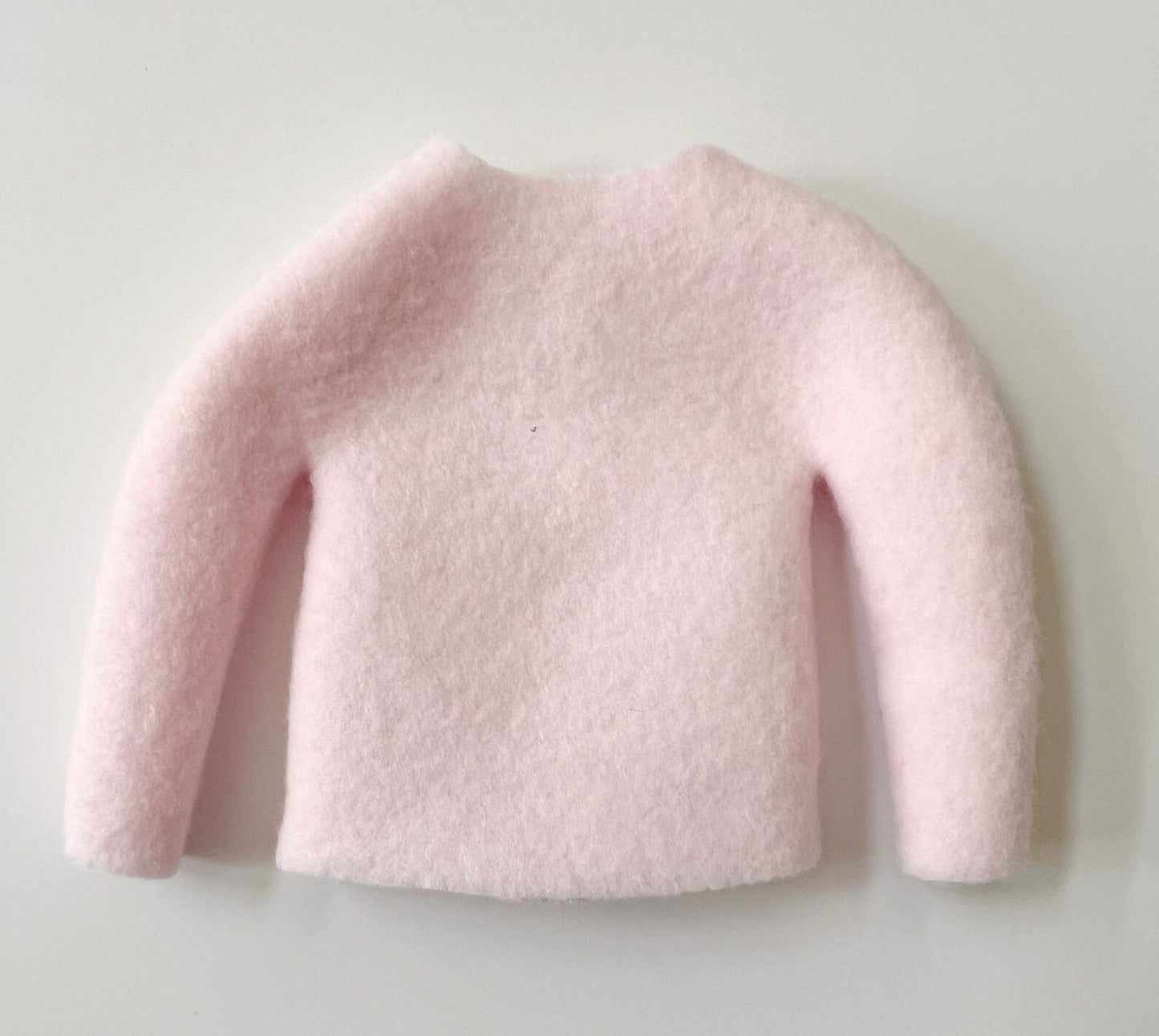 I Love Ballet Embroidered Elf Sweater - Festive 12" Doll Clothing Prop
